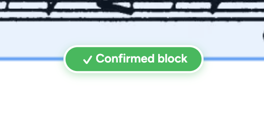 confirm block